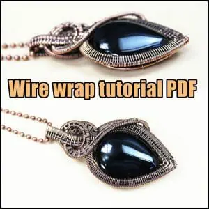 Wire Wrapped tutorials - 20 PDF books - Crealandia