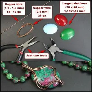 Wire wrap pendant tutorial PDF