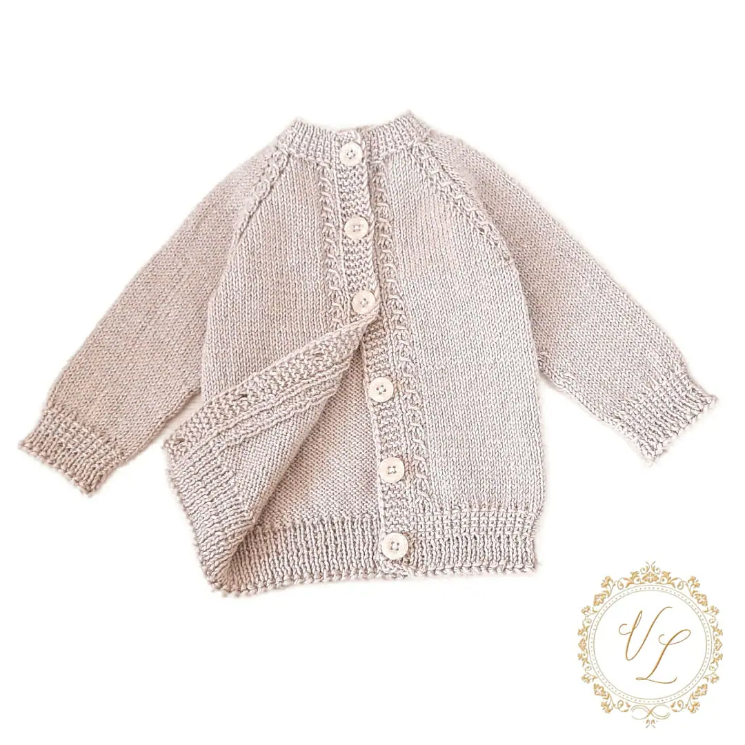 Knitting Pattern Cardigan | Baby Cardigan Pattern