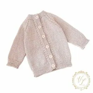 Knitted Baby Cardigan | Cardigan For Baby Girl