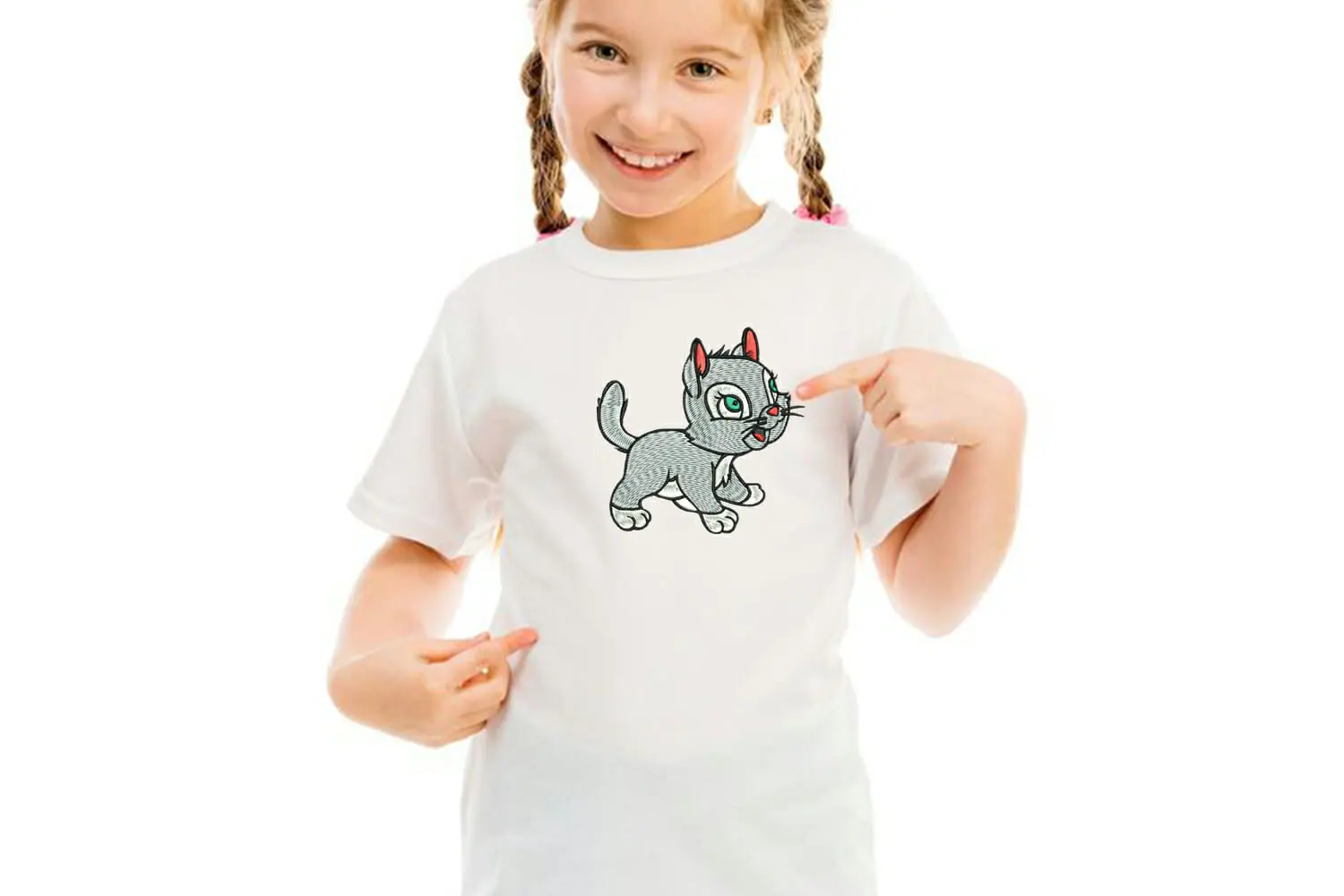 Cat machine Embroidery design Instant Download 2 Cat machine Embroidery design Instant Download - Image 2