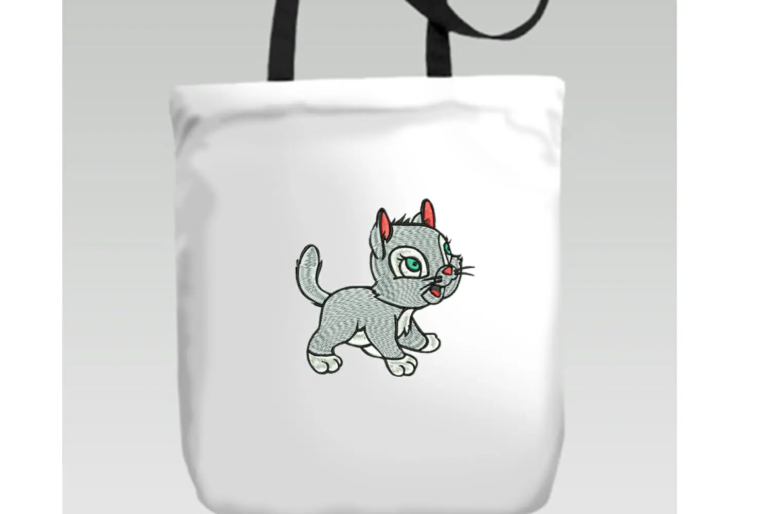Cat machine Embroidery design Instant Download 3 Cat machine Embroidery design Instant Download - Image 3
