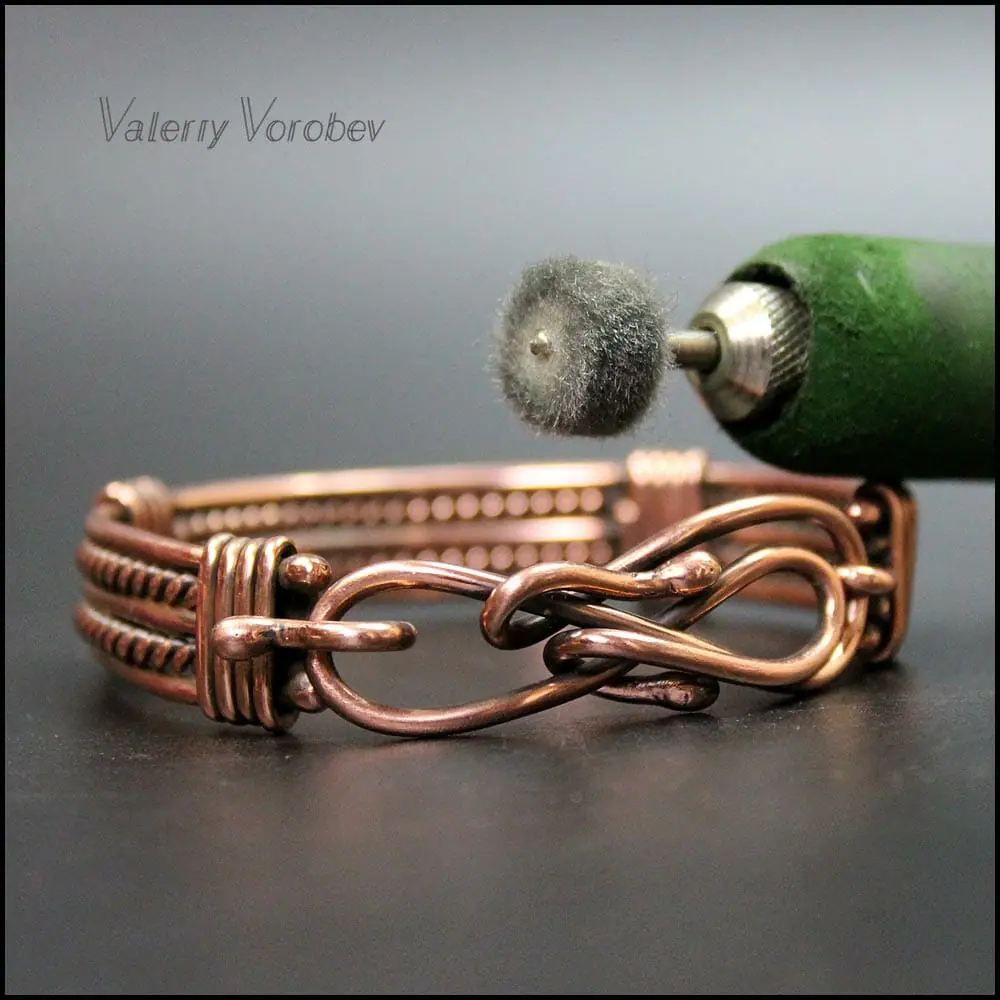 Wire wrapped bracelets step by step tutorials PDF