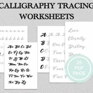 Lettering practice worksheets pdf.