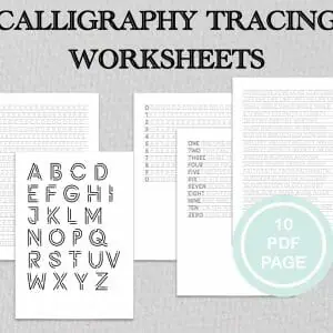 Calligraphy sheets