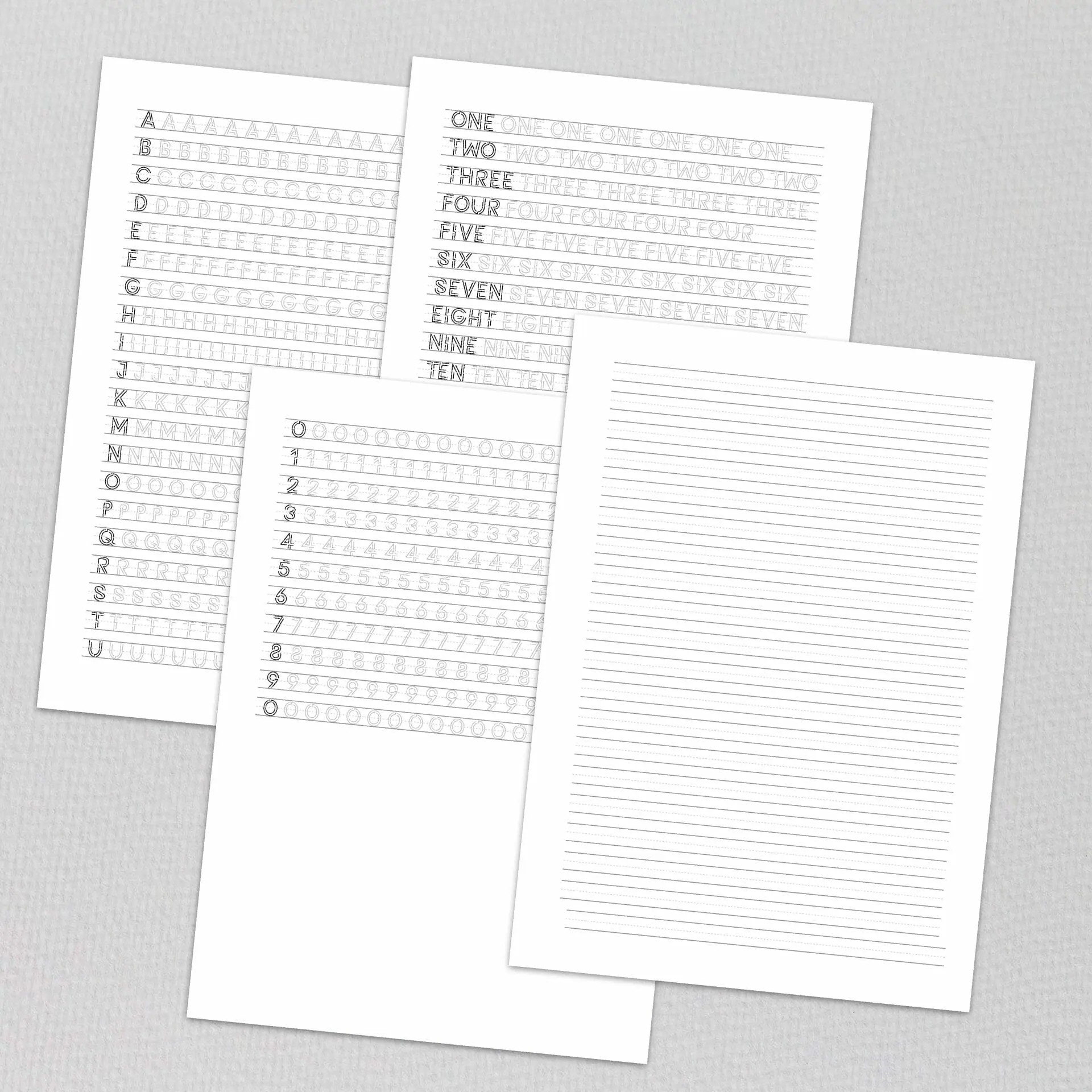 Hand lettering worksheets, modern calligraphy, calligra 3 Calligraphy sheets