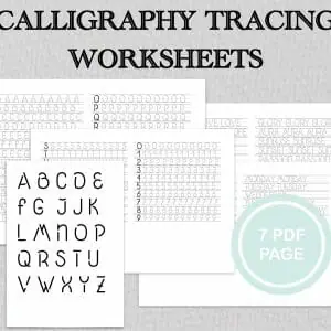 Calligrphy sheets