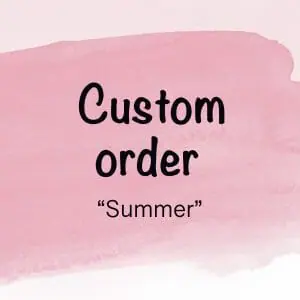 Custom order Summer Dolls Illustrations