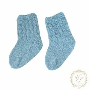 Knit Baby Socks | Knit Socks | Wool Socks | V23