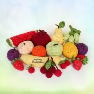 Soft play food set