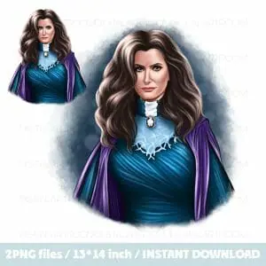 Agartha Marvel Villainess Png Art Print Clipart Sublimation design