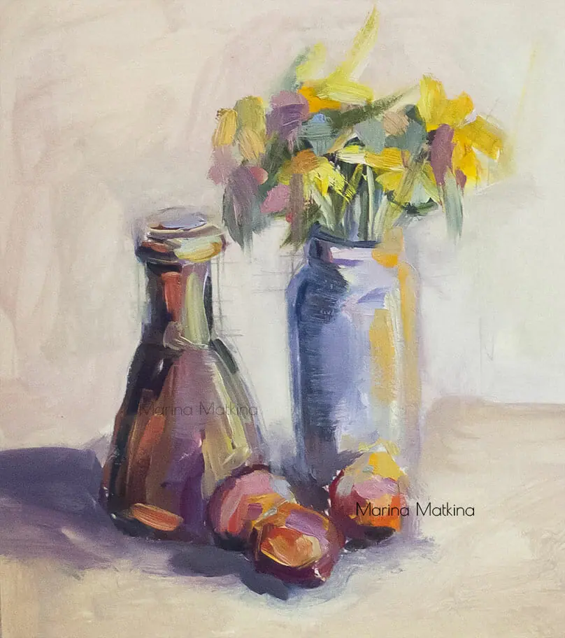 Modern Still Life Painting Artworks Original