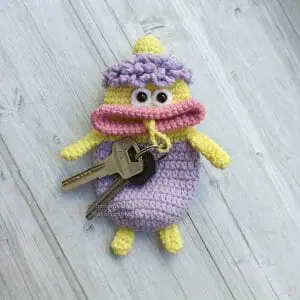 Key case Cute Monster
