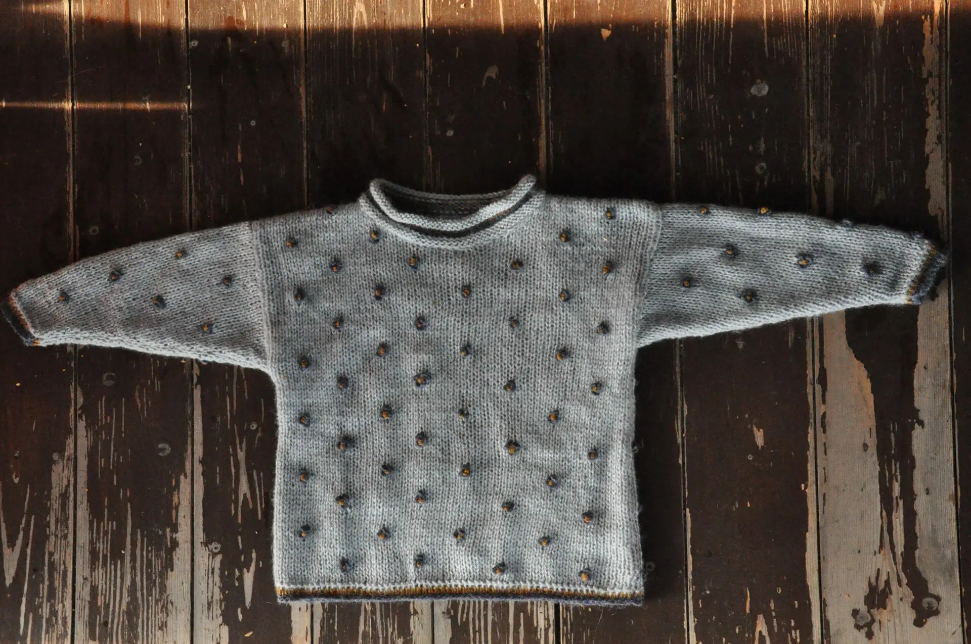 Children's Floral sweater knitting pattern PDF ENG 4 Children's Floral sweater knitting pattern PDF ENG - Image 4