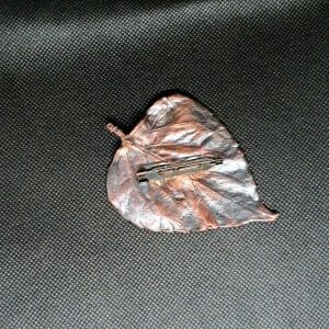 Brooch Leaf Author's decoration Author's handmade brooch Gift Jewelry.