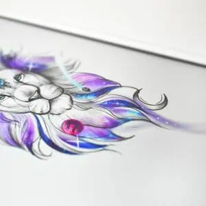 Lion Tattoo Design Lion Tattoo Sketch Lion Space Tattoo Design