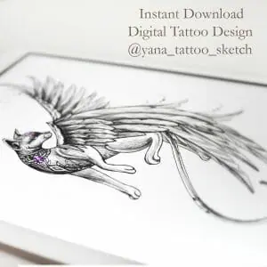 bastet-tattoo-design-bastet-goddess-sketch-egyptian-cat-tattoo-design-for-woman