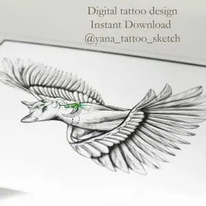 bastet-tattoo-design-bastet-goddess-sketch-egyptian-cat-tattoo-design-for-woman