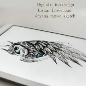 owl-tattoo-designs-owl-tattoo-sketch-ideas