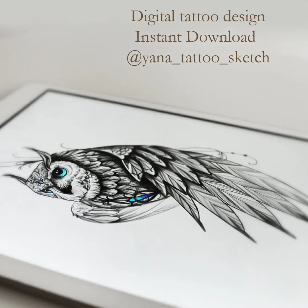 Owl Tattoo Designs Owl Tattoo Sketch Ideas