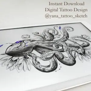 octopus-tattoo-design-black-octopus-tattoo-sketch-octopus-and-flowers-tattoo-ideas