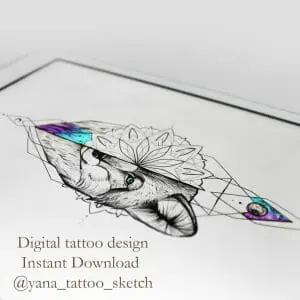 wolf-geometric-tattoo-design-wolf-tattoo-sketch-design-wolf-and-forest-tattoo-ideas