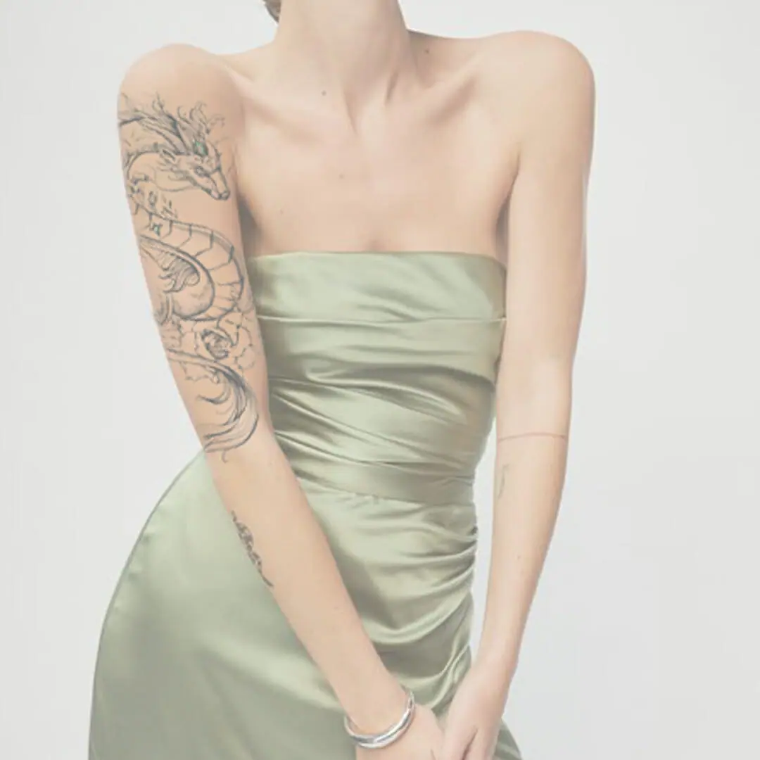 Dragon Tattoo Designs Female Dragon Tattoo Sketch Ideas 5 Dragon Tattoo Designs Female Dragon Tattoo Sketch Ideas - Image 5