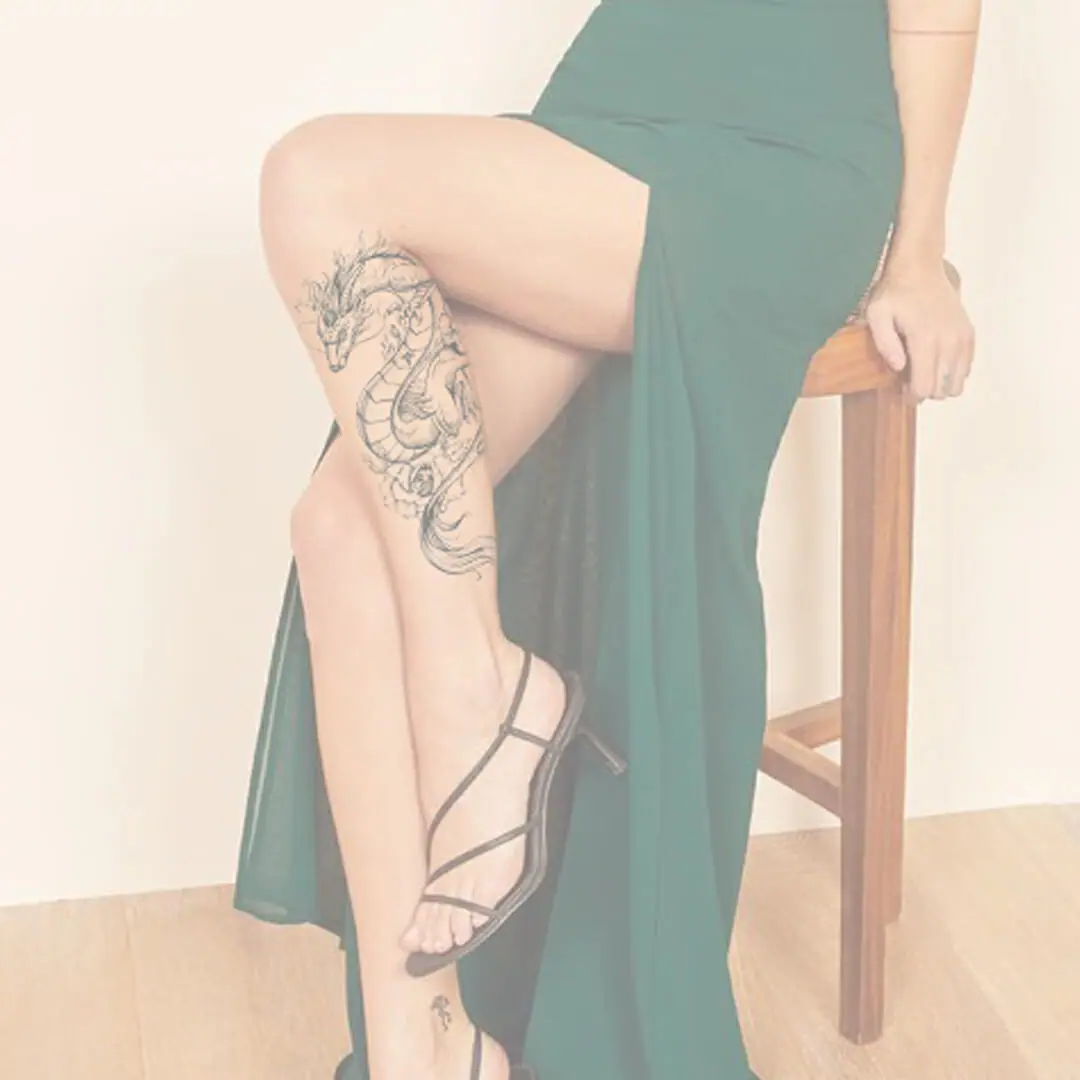 Dragon Tattoo Designs Female Dragon Tattoo Sketch Ideas 6 Dragon Tattoo Designs Female Dragon Tattoo Sketch Ideas - Image 6