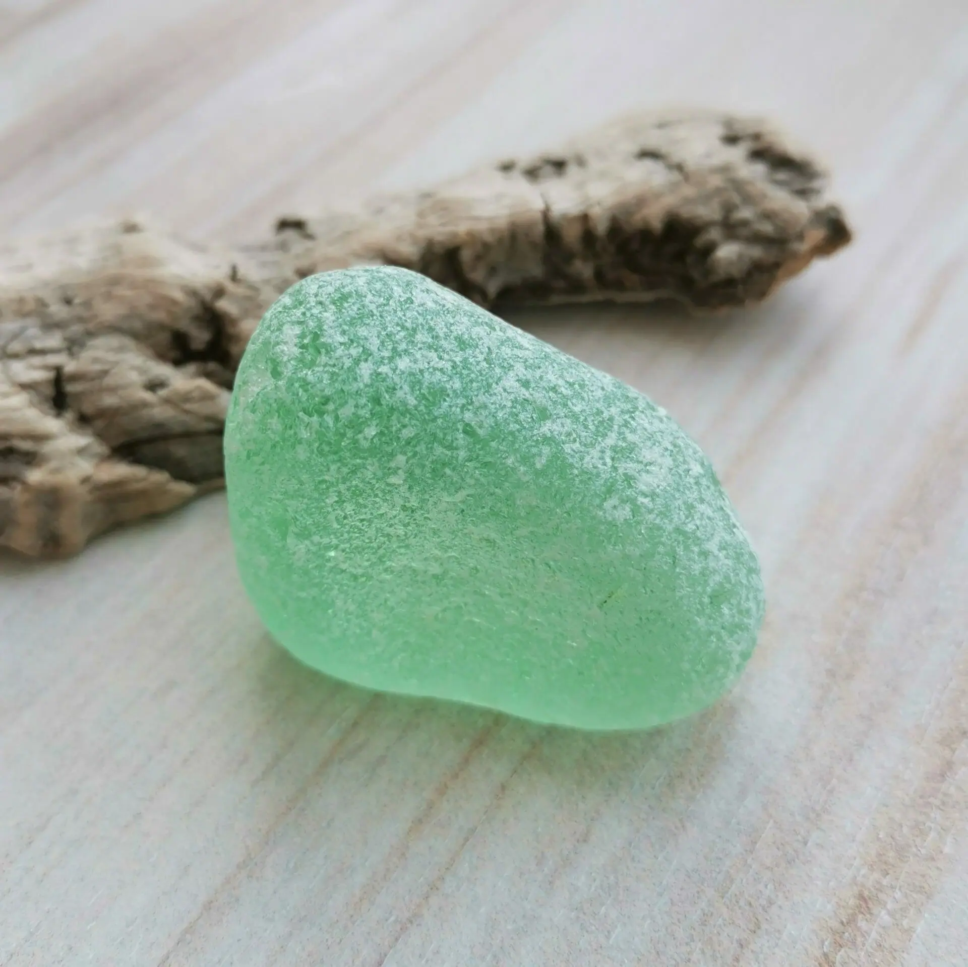 Green sea glass G57