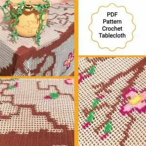 Handmade Marketplace 705 compellingpatterncrochettablecloth