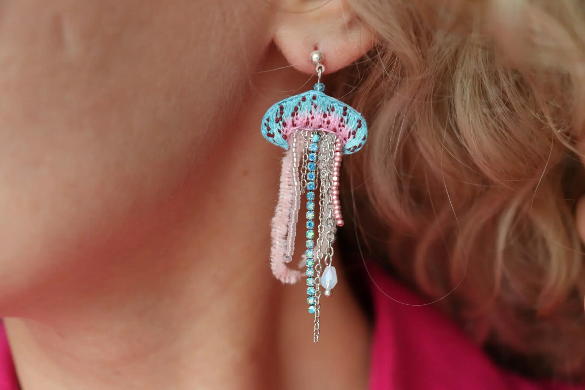 new jellies!! #fyp #bead #jewellery #beadhaul #jellyfish, jellyfish