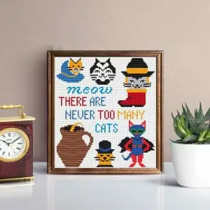 Cats and clock