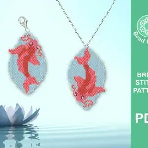 koi carp beading pattern