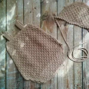 Newborn cotton set “Clover”, size newborn