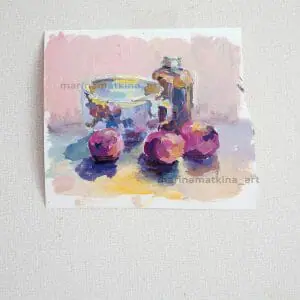 Still Life With A Cup For The Kitchen Sketch