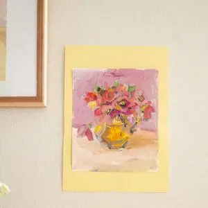 Small Bouquet Modern Still Life