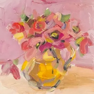 Small Bouquet Modern Still Life