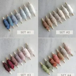 Silk Ribbons - KrasnovaSilk