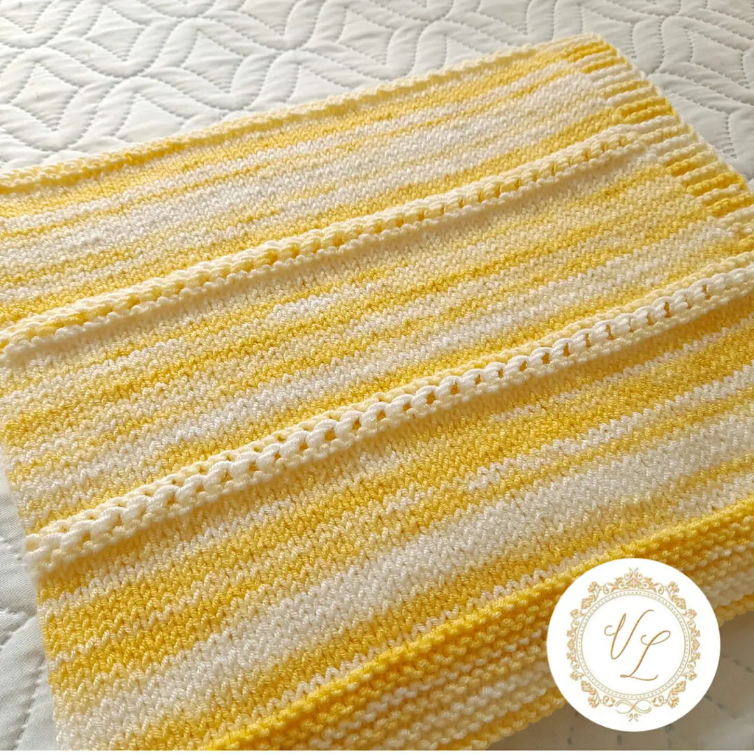 Neonatal blanket knitting discount patterns