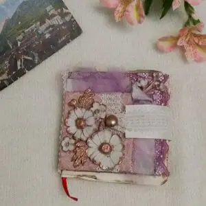 Victorian journal for women Junk journal handmade gifts for girl