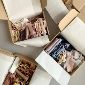 Silk Ribbons - KrasnovaSilk