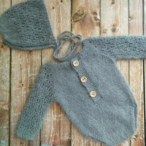 A set of delicate fluffy angora, size newborn