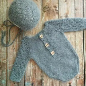 A set of delicate fluffy angora, size newborn
