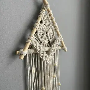 Macrame Triangle Dream Catcher Pattern PDF – Digital Download