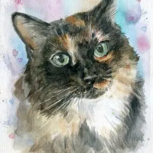 Sweet Cara Memorial Pet Portrait Private Listing