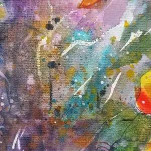 Sunflowers watercolor painting 12*16″ yellow art Yalozik