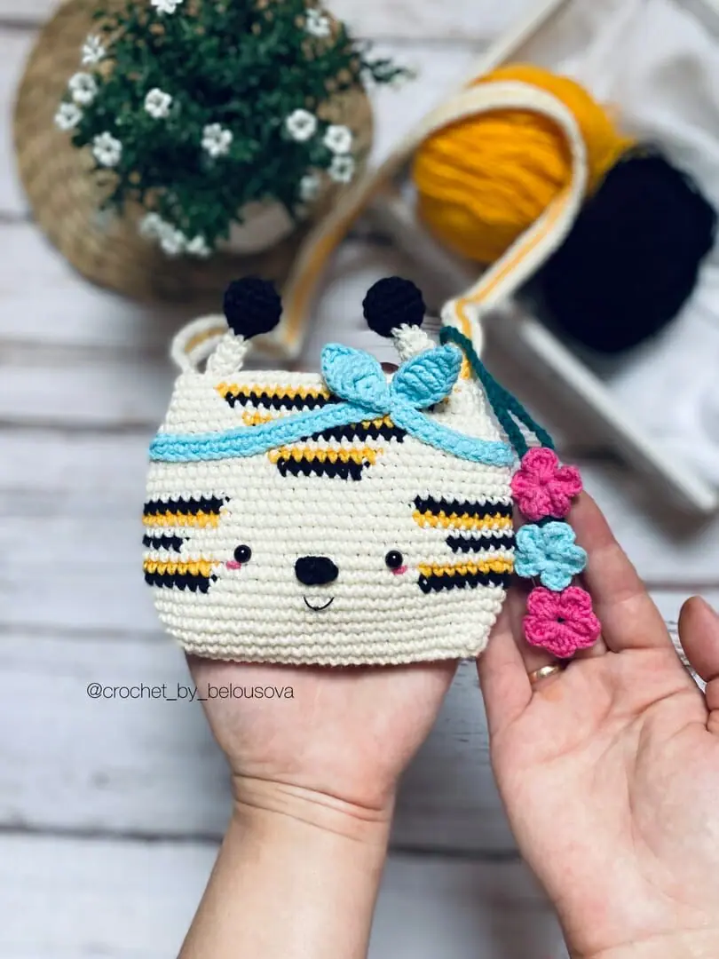 Crochet pattern bag purse duck pdf tutorial - Crealandia