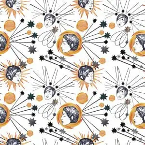 Seamless Art pattern SET 2 Stars Rain PNG JPG 300 dpi RGB 5000x5000 px Endless