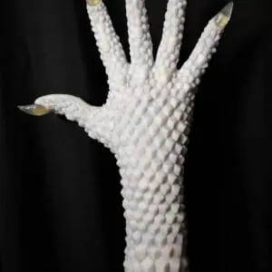 dragon hand cosplay glove front