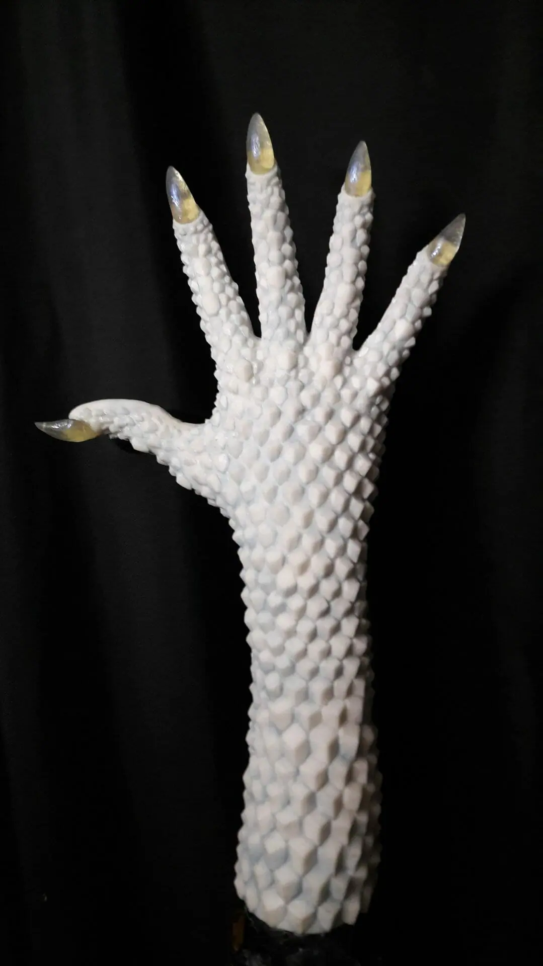 Dragon hand silicone gloves (realistic lizard paw for cosplay, performances, LARP etc)